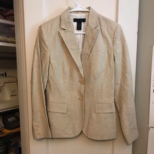 The limited linen blazer